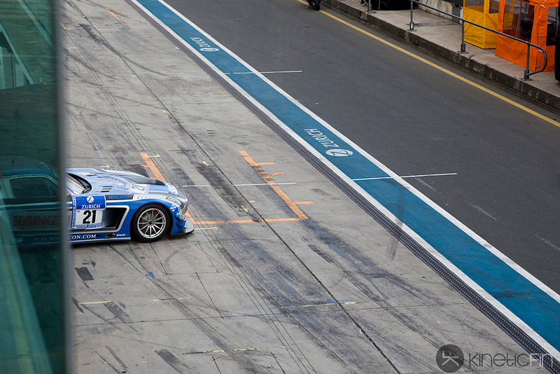Illustration for article titled The sun rises over the Nürburgring